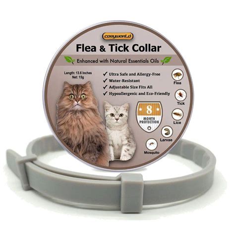 Contact information for livechaty.eu - Flea and Tick Collar for Cats - Offers 12-Month Protection, Crafted with Premium Plant Oils, Waterproof, Natural, Safe for Kittens, Includes Free Comb and Tweezers, 13.8 in (2 Packs) dummy. Seresto Large Dog Vet-Recommended Flea & Tick Treatment & Prevention Collar for Dogs Over 18 lbs. | 2-Pack.